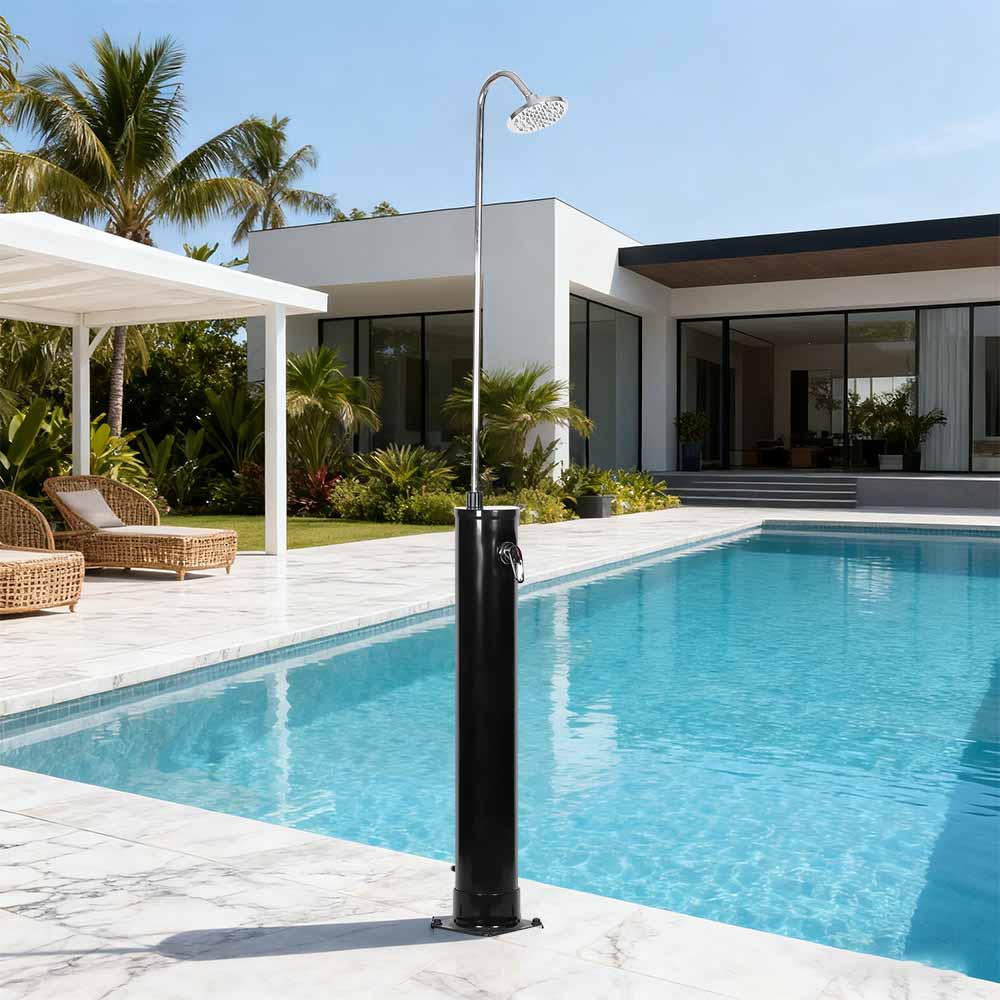 LY18L01-B Duș solar cu corp rotund de 18 l pentru grădină